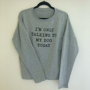 Long sleeved graphic tee